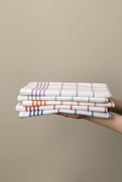 Hermia Juego de toallas de mano, 5 piezas, Multicolor